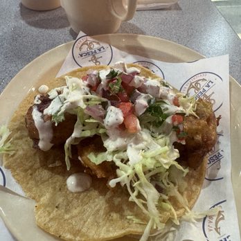 La Pesca Cevicheria Baja - Camarón Baja Taco - Mexican Near Me - Chula Vista, California