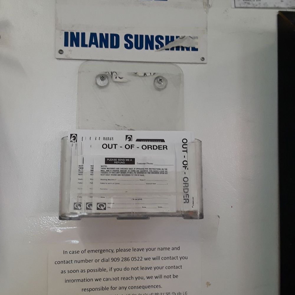 Sunshine Coin-OP Laundry - Onsite permit expired in 2016...hummm - Laundromat Near Me - Rosemead, California
