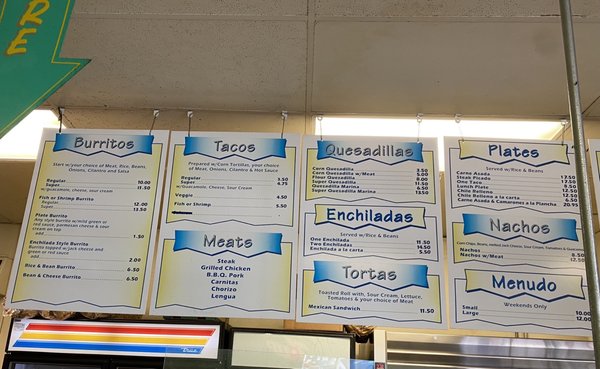Menu photo 4 Los Metates Daly City, CA