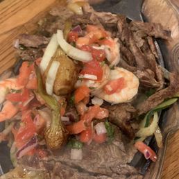Shrimp & Steak Fajitas