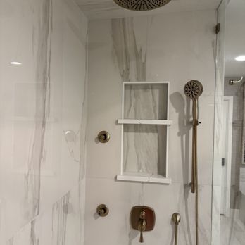 MK Crafted Interiors - Primary bathroom steam shower - Kitchen & Bath Near Me MK Crafted Interiors - Primary bathroom steam shower - Kitchen & Bath Near Me