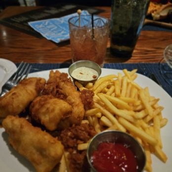 Coast & Main Seafood and Chophouse - Fish & Chips- tasted good, fresh & fries were salty but crisp - Desserts Near Me - Monroeville, Pennsylvania Coast & Main Seafood and Chophouse - Fish & Chips- tasted good, fresh & fries were salty but crisp - Desserts Near Me - Monroeville, Pennsylvania