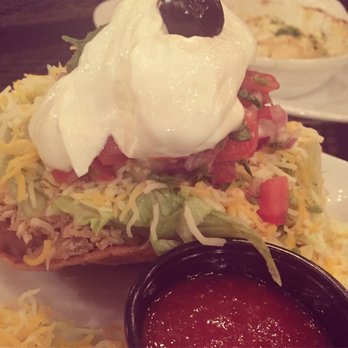 Ficelle - Chicken avocado tostada - Spanish Near Me - Winters, California Ficelle - Chicken avocado tostada - Spanish Near Me - Winters, California