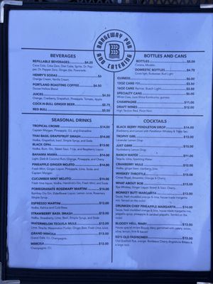 Menu photo 1 Bargeway Pub The Dalles, OR