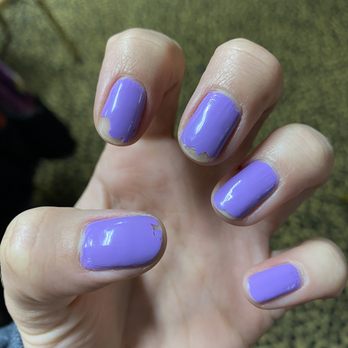Pinks Nail Spa - 2 day old manicure - Nail Salons Near Me - Los Angeles, California