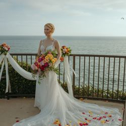 Flowers By The Sea