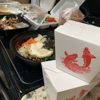 Korea House - Bi Bam Bap with egg and rice! - Korean Near Me - Hayward, California