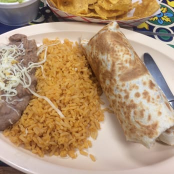 Burrito House - Junior chicken burrito - Mexican Near Me - Chicago, Illinois