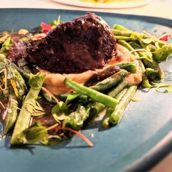Ceron Kitchen - Cabernet Short Rib with whipped potatoes and greens - New American Near Me - Alameda, California