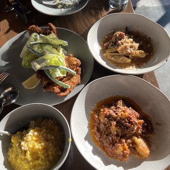 Catherine and Mary's - Really small pastas and overcooked Chicken Milanese - Italian Near Me - Memphis, Tennessee