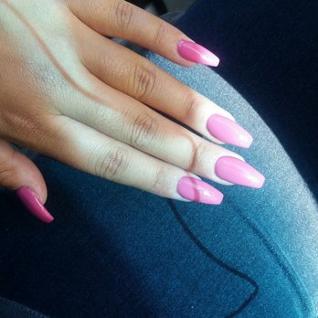 Hollywood Nails And Spa - $40 For this coffin gel set! - Nail Salons Near Me - Riverside, California Hollywood Nails And Spa - $40 For this coffin gel set! - Nail Salons Near Me - Riverside, California
