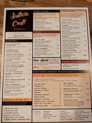 Menu photo 7 Southern Craft Johnson City, TN Menu photo 7 Southern Craft Johnson City, TN