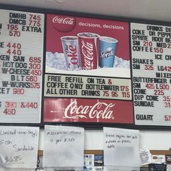 Dairy Mart - Current menu and prices