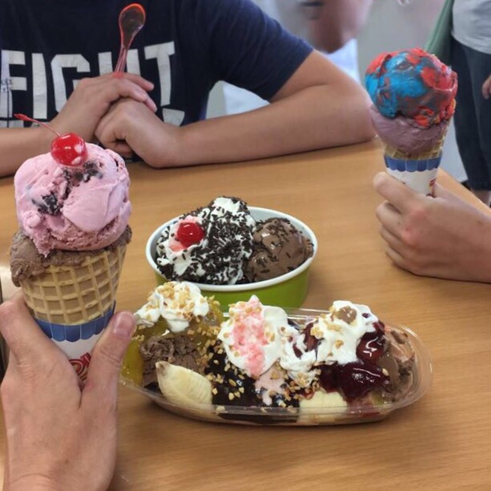 Two Scoops - We all ordered different things and were all satisfied. - Ice Cream & Frozen Yogurt Near Me - Anna Maria, Florida Two Scoops - We all ordered different things and were all satisfied. - Ice Cream & Frozen Yogurt Near Me - Anna Maria, Florida