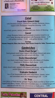 Menu photo 3 The Docks Scottsboro, AL Menu photo 3 The Docks Scottsboro, AL