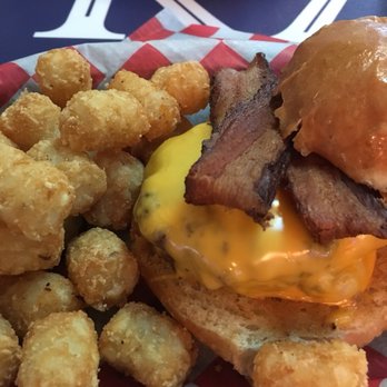 Steele Veterans Club - 5oz bacon cheeseburger with a side of tots, $8 - Venues & Event Spaces Near Me - Steele, North Dakota