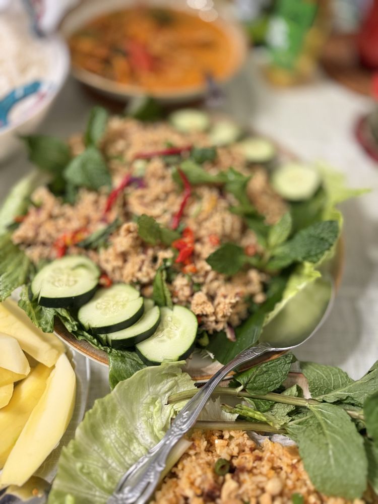 Food from Baltimore Lao Eats