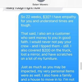 5 Starr Moving & Cleaning - The agreement. - Movers Near Me