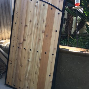 Emanuel's Wrought Iron - Double gate delivered - Fences & Gates Near Me