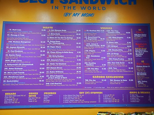 Menu photo 8 Ike's Love & Sandwiches Carson, CA Menu photo 8 Ike's Love & Sandwiches Carson, CA