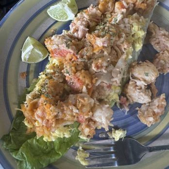 Kristy’s On The Caribe - Lobster salad for Brekkie - Breakfast & Brunch Near Me - Vieques, Puerto Rico Kristy’s On The Caribe - Lobster salad for Brekkie - Breakfast & Brunch Near Me - Vieques, Puerto Rico