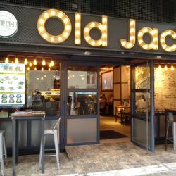 Old Jack - Restaurant front. Small amount of outdoor seating.