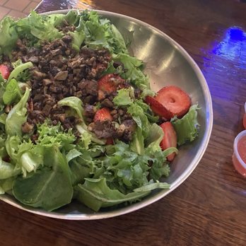 Bar W - Strawberry salad with brisjet - Sports Bars Near Me - Dallas, Texas