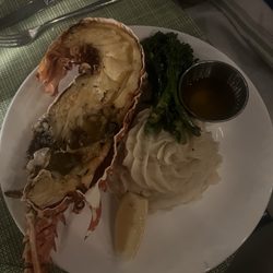 Lemongrass Restaurant & Bar - Lobster tail with garlic mashed potatoes