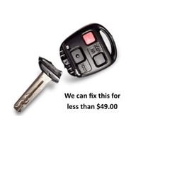 Brown's Lock Shop & Maintenance - we can repair your car key!