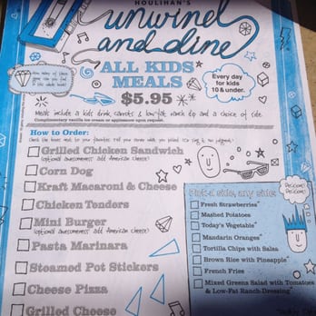 Houlihan's - Kids meal - remind them to bring the carrots & dip bc they always forget. - Bars Near Me - Upper Arlington, Ohio Houlihan's - Kids meal - remind them to bring the carrots & dip bc they always forget. - Bars Near Me - Upper Arlington, Ohio