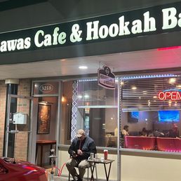 Exterior photo of Abunawas Cafe & Hookah Bar - Fairfax, Virginia Exterior photo of Abunawas Cafe & Hookah Bar - Fairfax, Virginia