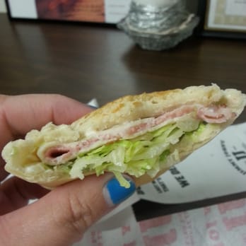 Jimmy John's - Really? One folded slice of ham and one slice of cheese? The majority of the "sub" was lettuce. - Delis Near Me - Chesapeake, Virginia