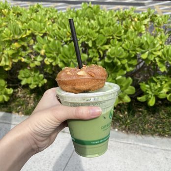 Holey Grail Donuts - Reincarnation and matcha latte - Donuts Near Me - Honolulu, Hawaii Holey Grail Donuts - Reincarnation and matcha latte - Donuts Near Me - Honolulu, Hawaii