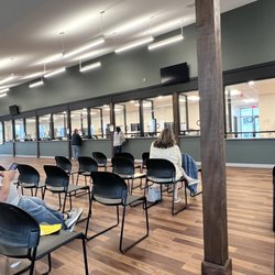 Cherokee Nation Tag Office - A lot of windows at the new place. Not many employees