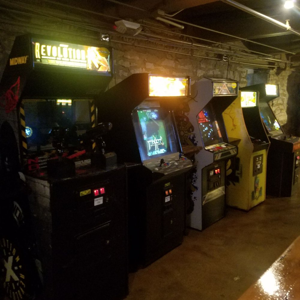 Smoke Justis - Downstairs video arcade - Bars Near Me - Covington, Kentucky