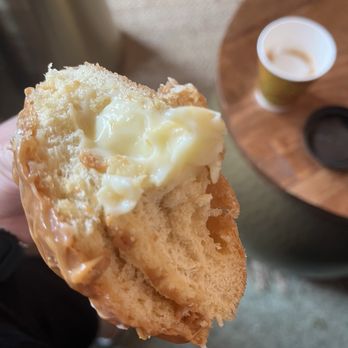 Brothers Brew Coffee Shop - Banana cream donut - Coffee & Tea Near Me - Rockport, Massachusetts Brothers Brew Coffee Shop - Banana cream donut - Coffee & Tea Near Me - Rockport, Massachusetts