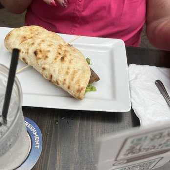 Mosaic Restaurant and Bar - Beef and lamb gyro - Tapas Bars Near Me - Ocean Springs, Mississippi Mosaic Restaurant and Bar - Beef and lamb gyro - Tapas Bars Near Me - Ocean Springs, Mississippi