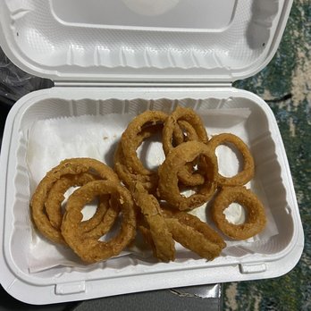 The High Seafood - Fried Onion Rings. The amount that came nothing is eaten yet - Seafood Near Me - Jersey City, New Jersey The High Seafood - Fried Onion Rings. The amount that came nothing is eaten yet - Seafood Near Me - Jersey City, New Jersey