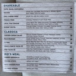 Menu Menu