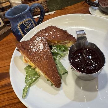 Blueberry's Grill - Monte Cristo with Blueberry Jam! - Breakfast & Brunch Near Me - Myrtle Beach, South Carolina