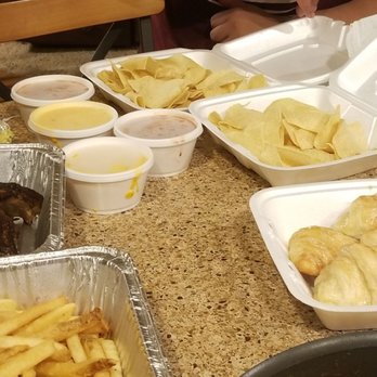 Cheddar's Scratch Kitchen - Ribs, brocolli cheddar casserole , fries, croissants and nacho queso - Comfort Food Near Me - Goodyear, Arizona