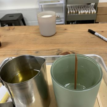 The Mayan Collective - Getting ready to pour in the wax. - Candle Stores Near Me - San Luis Obispo, California The Mayan Collective - Getting ready to pour in the wax. - Candle Stores Near Me - San Luis Obispo, California
