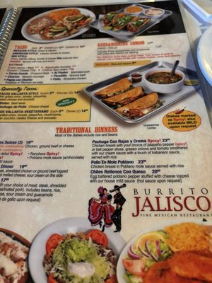 Menu photo 1 Burrito Jalisco Alsip, IL