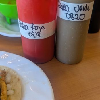 Pinches Tacos - Delicious salsas! - Tacos Near Me - Reno, Nevada