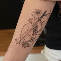 My custom fine line tattoo by Junh :) My custom fine line tattoo by Junh :)
