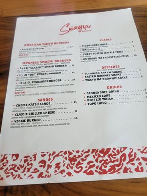Menu photo 2 Swagyu Imperial Beach Imperial Beach, CA Menu photo 2 Swagyu Imperial Beach Imperial Beach, CA