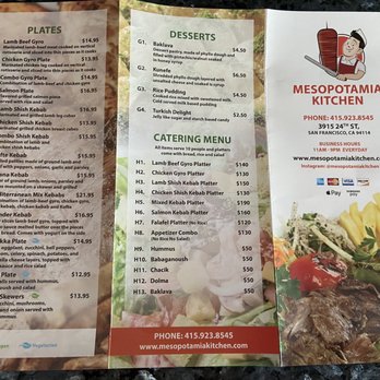 Mesopotamia Kitchen - Mediterranean Near Me - San Francisco, California Mesopotamia Kitchen - Mediterranean Near Me - San Francisco, California