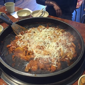 Doraon 1.5 Dak Galbi - Chicken + cheese - Korean Near Me - Flushing, New York