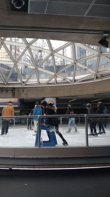 Robson Square Ice Rink by null