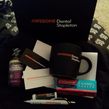 58 Peaks Dental - Gift bag i got after my visit - General Dentistry Near Me - Denver, Colorado